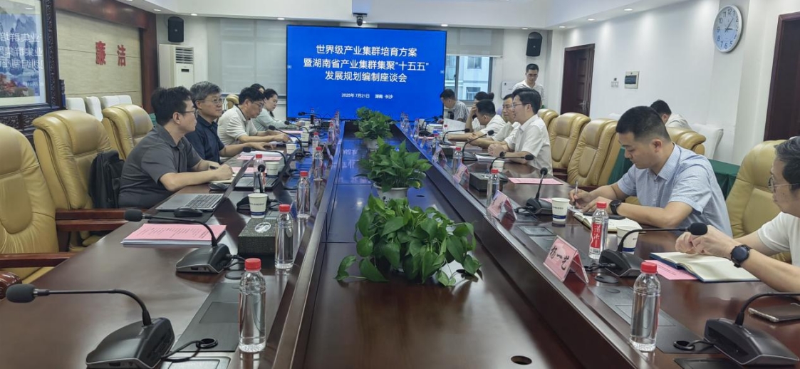 正式起航！湖南省蓄勢聚能駛向世界級產業集群新未來 ——我院作為智庫支持